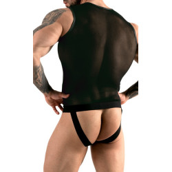 Svenjoyment Body Jock PLAYSUIT MEN Noir